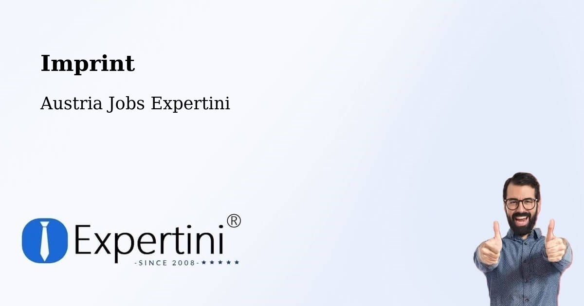 Imprint – Baden - Austria Jobs Expertini